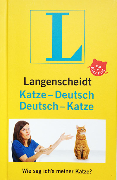 buch langenscheid-katze-deutsch